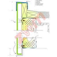 Construção perfil furado